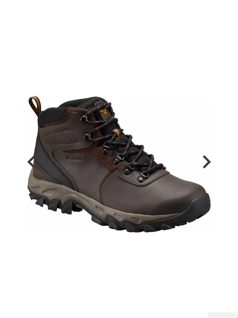 Columbia Newton Ridge Brown Waterproof Outdoor Hiking Boot Men’s 11 wide